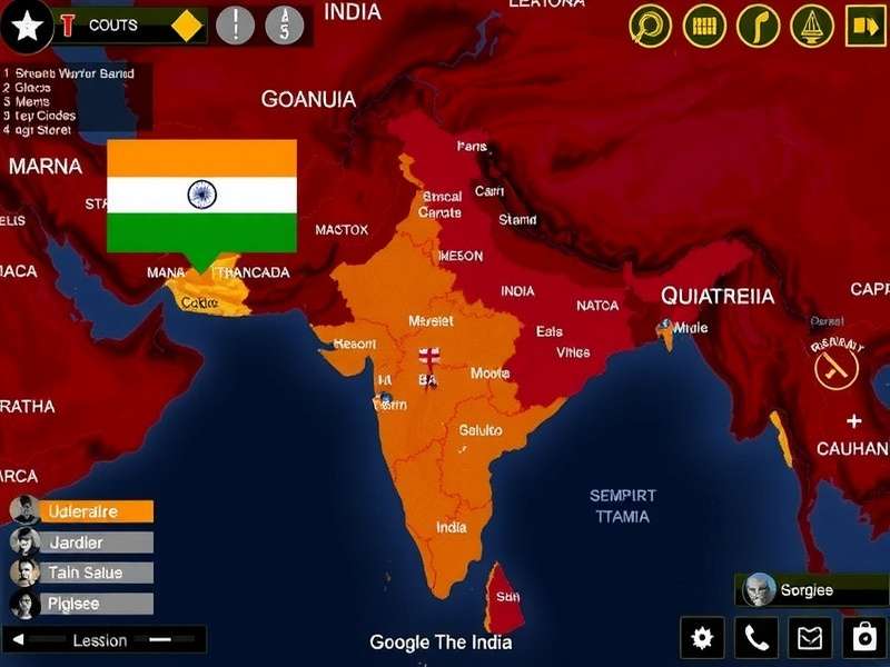 Supreme Combatant Warrior India player distribution map